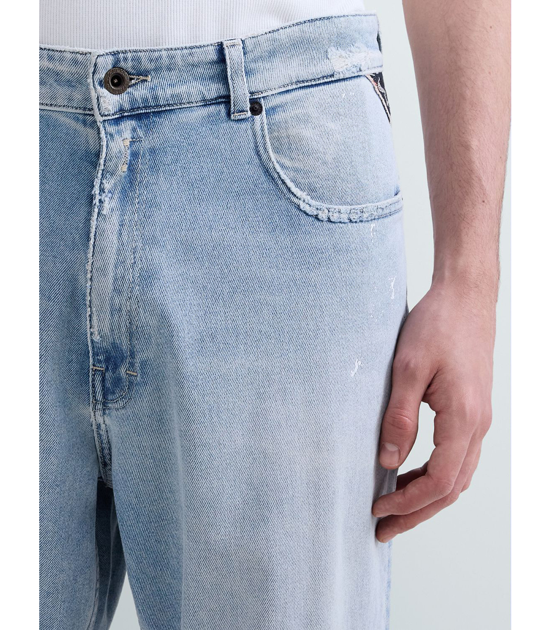 ブーツカットCLEY コンフォートデニム 詳細画像 ライトブルー 7